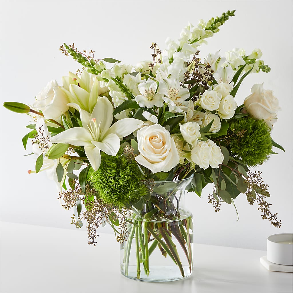 Fresh Linen Bouquet – FLEURISTE JARDIN D'ANJOU, Anjou PQ