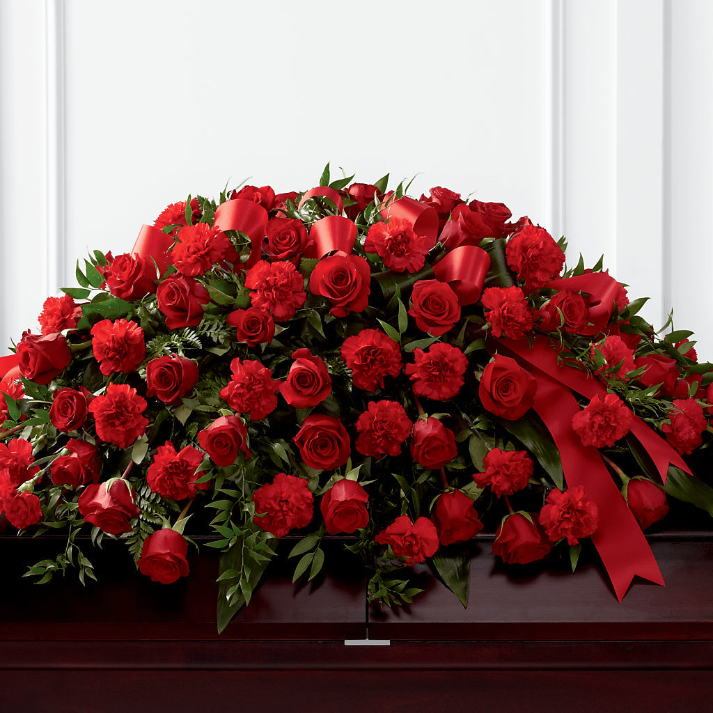 Tribute of Life Casket Spray – FLEURISTE JARDIN D'ANJOU, Anjou PQ