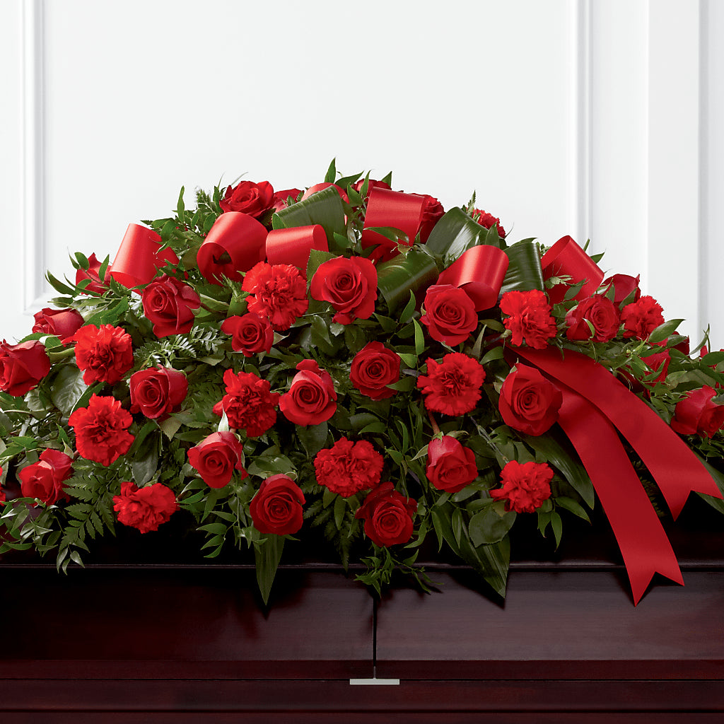 Tribute of Life Casket Spray – FLEURISTE JARDIN D'ANJOU, Anjou PQ