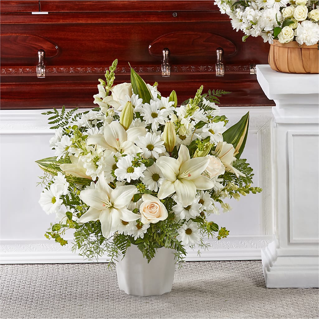 Thoughts of Tranquility Floor Basket – FLEURISTE JARDIN D'ANJOU, Anjou PQ