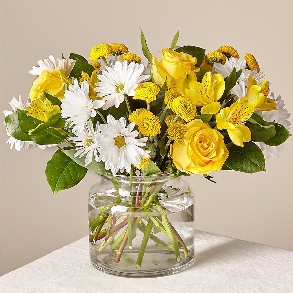 Sunny Sentiments Bouquet – FLEURISTE JARDIN D'ANJOU, Anjou PQ