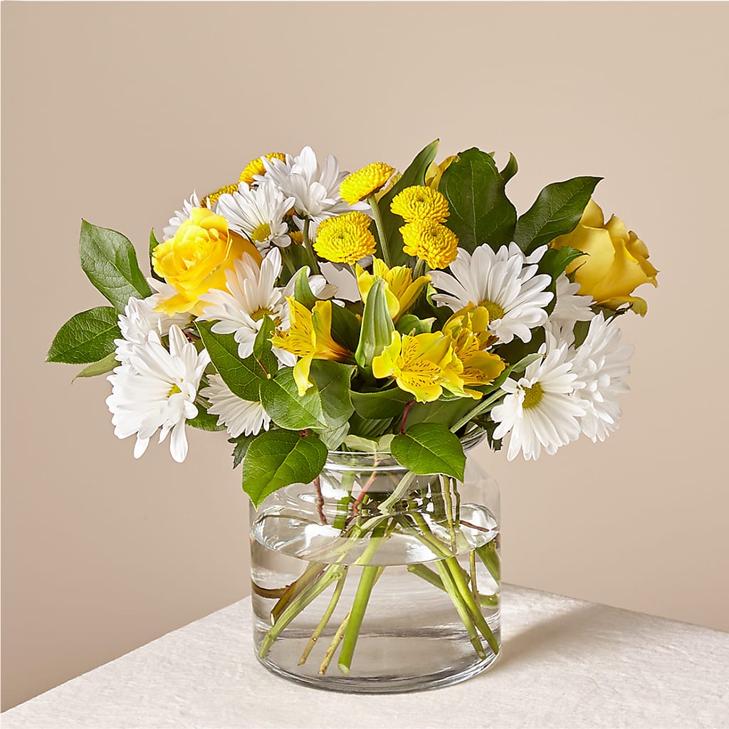 Sunny Sentiments Bouquet – FLEURISTE JARDIN D'ANJOU, Anjou PQ